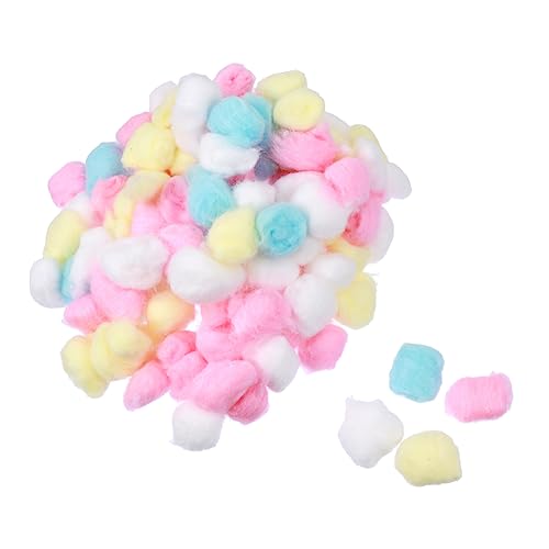 Ipetboom Natürliche Desodorierte Wattebällchen für Hamster 5 Packungen Bunte Haustierbett-Baumwolle 500 Stück Zum Kratzen Einstreu Ipetboom Natürliche Desodorierte Wattebällchen für Hamster 5 Packungen Bunte Haustierbett-Baumwolle 500 Stück Zum Kratzen Einstreu von Ipetboom