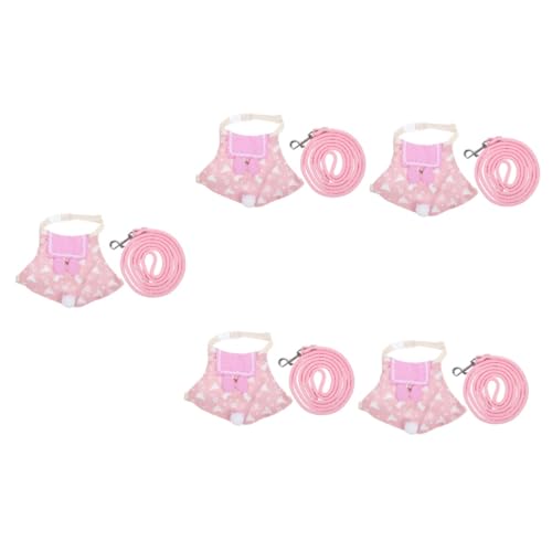 Ipetboom 5 Sätze Kleidung Für Haustierkaninchen Meerschweinchengeschirr Häschen-kleiderleinen-kit Hasengeschirr Hasenjacke Geschirr Hasenkleidung Baumwolle Lop-Kaninchen Baby-Kaninchen Ipetboom 5 Sätze Kleidung Für Haustierkaninchen Meerschweinchengeschirr Häschen-kleiderleinen-kit Hasengeschirr Hasenjacke Geschirr Hasenkleidung Baumwolle Lop-Kaninchen Baby-Kaninchen von Ipetboom