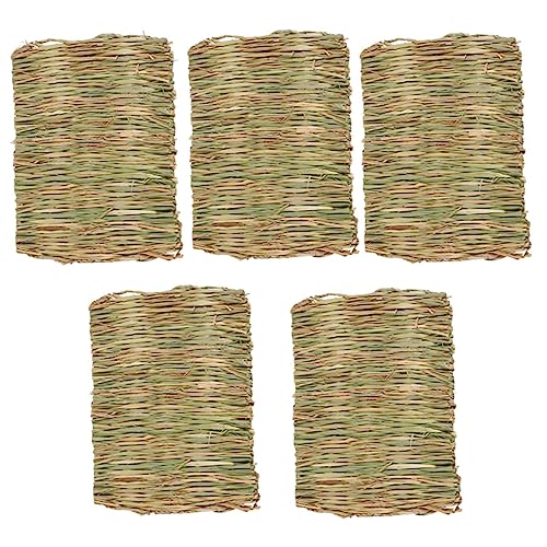 Ipetboom Grass Bunny Mat Woven Pet Bettwäsche für Kaninchen Meerschweinchen Hamster Bequem Geruch- Ipetboom Grass Bunny Mat Woven Pet Bettwäsche für Kaninchen Meerschweinchen Hamster Bequem Geruch- von Ipetboom
