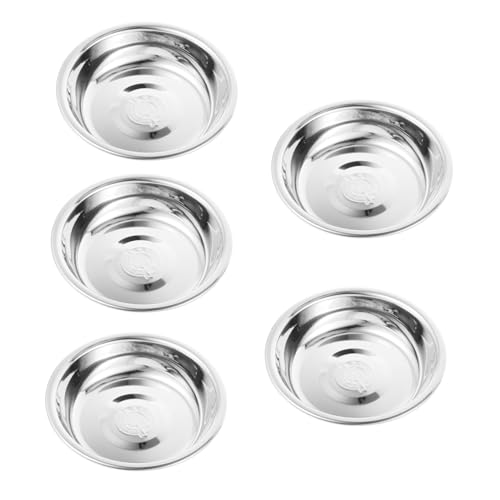 Ipetboom Katzennapf Aus Edelstahl Der Güteklasse 304 Rund Futternapf Für Haustiere Metallnapf Für Katzen Und Sicher 5er-Pack Ipetboom Katzennapf Aus Edelstahl Der Güteklasse 304 Rund Futternapf Für Haustiere Metallnapf Für Katzen Und Sicher 5er-Pack von Ipetboom