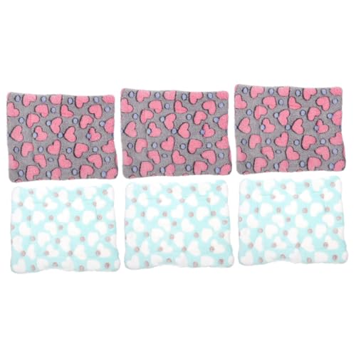 Ipetboom 3sets Meerschweinchen Pad Gemütliche Eichhörnchen Haustier Matte Für Hamster 2 Stücke * 3 von Ipetboom