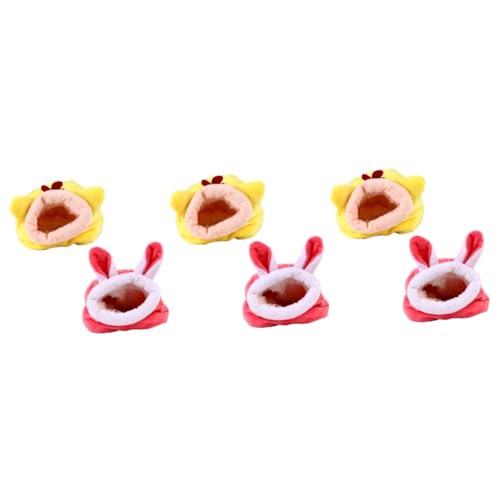 Ipetboom 3sets Nest Bett Haustier Tier Höhle Bett Plüsch Abdeckung Für Meerschweinchen Hamster 2 Stücke * 3 von Ipetboom