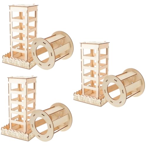 6 STK Hasengrasständer futterspender für Kaninchen Futterkrippenhalter für Haustiere Hasen Heuraufe Hasen Heuhalter Werkzeug Futterautomat für Hamster hölzerne Feeder Zubringer 6 STK Hasengrasständer futterspender für Kaninchen Futterkrippenhalter für Haustiere Hasen Heuraufe Hasen Heuhalter Werkzeug Futterautomat für Hamster hölzerne Feeder Zubringer von Ipetboom