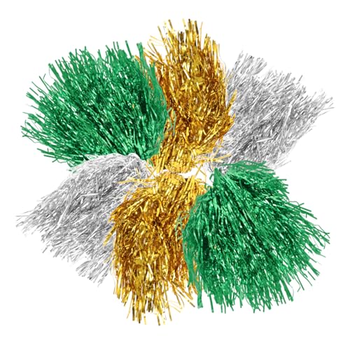 Ipetboom 6stücke Teiliges Tinsel-Wig Partys Bunte Metallic-perücken Für Leicht Und Für Kostüme Und Cosplay Und Accessoires Für Festlichkeiten von Ipetboom