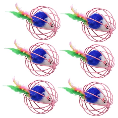 Ipetboom Interaktives Katzenspielzeug Quietschende Mäuse Plüsch-katzenspielzeug Katzen-Teasing-Spielzeug Katzenspielzeug Zubehör Zufällige Farbe Ipetboom Interaktives Katzenspielzeug Quietschende Mäuse Plüsch-katzenspielzeug Katzen-Teasing-Spielzeug Katzenspielzeug Zubehör Zufällige Farbe von Ipetboom