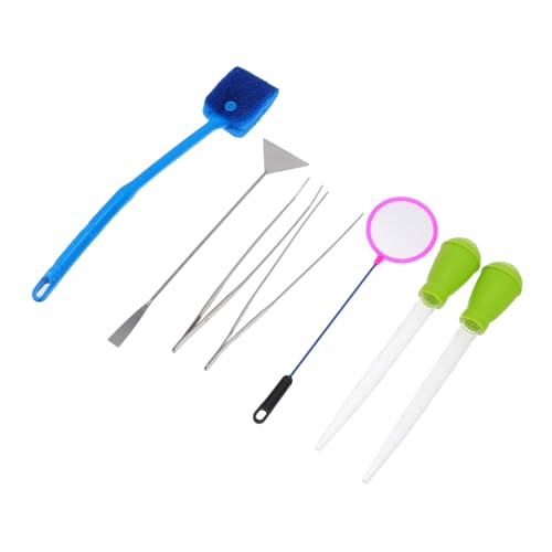 Ipetboom Werkzeugkasten 7st Reinigungsbürste Für Aquarien Aquarium Pflanzenwerkzeug Aquascaping-Toolkit Für Aquarien Zange Werkzeug Pinzette Rostfreier Stahl Reinigungsutensilien Anlage Ipetboom Werkzeugkasten 7st Reinigungsbürste Für Aquarien Aquarium Pflanzenwerkzeug Aquascaping-Toolkit Für Aquarien Zange Werkzeug Pinzette Rostfreier Stahl Reinigungsutensilien Anlage von Ipetboom