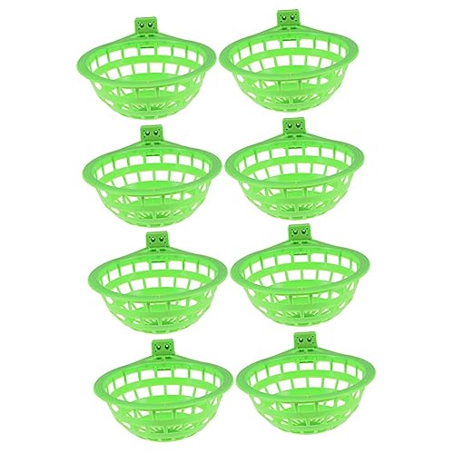 Ipetboom 2sets Kunststoff Papagei Nistkasten Sittich Käfig Nest Vögel Wohn Nest Sicher Waschbar Grün Papagei Liefert 4 Stücke * 2 Ipetboom 2sets Kunststoff Papagei Nistkasten Sittich Käfig Nest Vögel Wohn Nest Sicher Waschbar Grün Papagei Liefert 4 Stücke * 2 von Ipetboom
