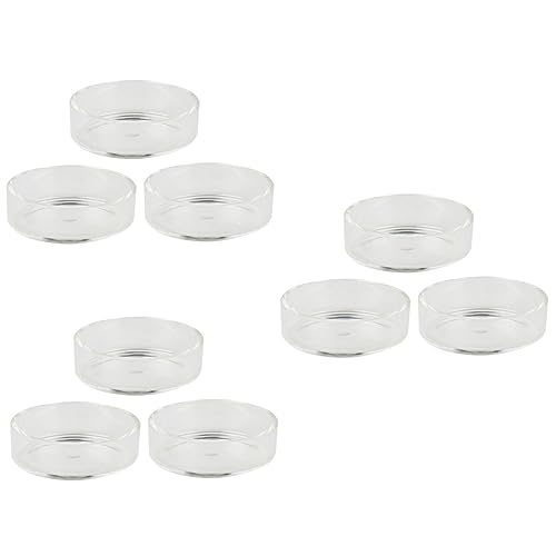 Ipetboom 3sets Garnelen Lebensmittel Gerichte Mehrzweck Feeder Bowl Glas Garnelen Gericht Für Aquarium 3 Stücke * 3 von Ipetboom