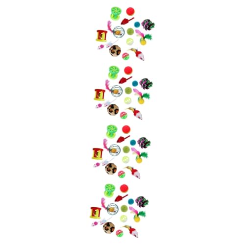 Ipetboom 96 STK Katzenspielzeug Indoor-Spielzeug Beißspielzeug Interaktives Spielzeug Für Katzen Verschiedene Spielzeuge Für Kätzchenbälle Spielzeug Treten Katze Spielt Plüsch Kombination Ipetboom 96 STK Katzenspielzeug Indoor-Spielzeug Beißspielzeug Interaktives Spielzeug Für Katzen Verschiedene Spielzeuge Für Kätzchenbälle Spielzeug Treten Katze Spielt Plüsch Kombination von Ipetboom