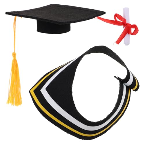 Ipetboom Abschluss Bär Outfit Mit Abschluss Mini Plüschtierspielzeug Ausgestopfte Stofftiere Abschlusshut Und Talar Plüschbär Abschlusstalar Graduiertenhut Tierspielzeug von Ipetboom