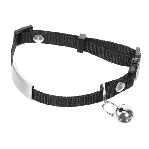 Anti-Verlust-Halsband Haustier Hundehalsband großes Hundehalsband sicherheitsschloss Kitten Halsband Halskette DIY Katzenhalsband Katzenhalsbänder mit Anhänger einstellbar Ausweis von Ipetboom