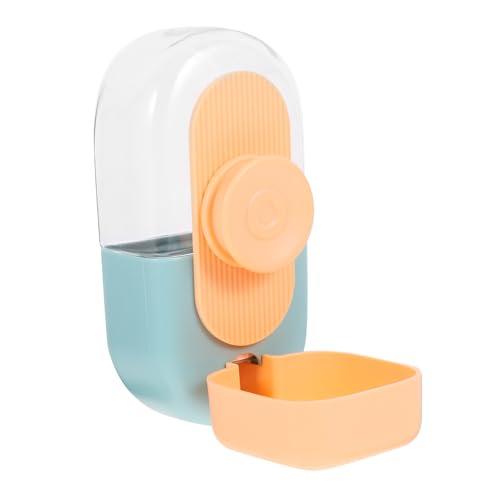 Ipetboom Automatischer Wasserspender Zum Aufhängen Futterspender für Haustiere Futterspender Wasserspender Orange von Ipetboom