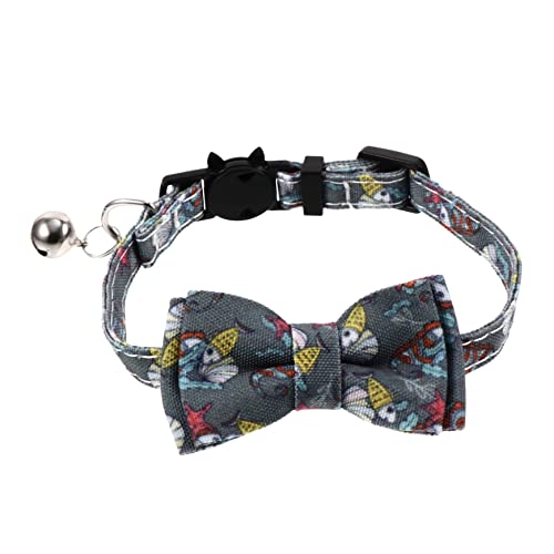 Ipetboom Niedliches Katzenhalsband Mit Schleife Haustier-Halskette Leicht Und Bequem Bunte Krawatten Für Haustier-Festivals von Ipetboom