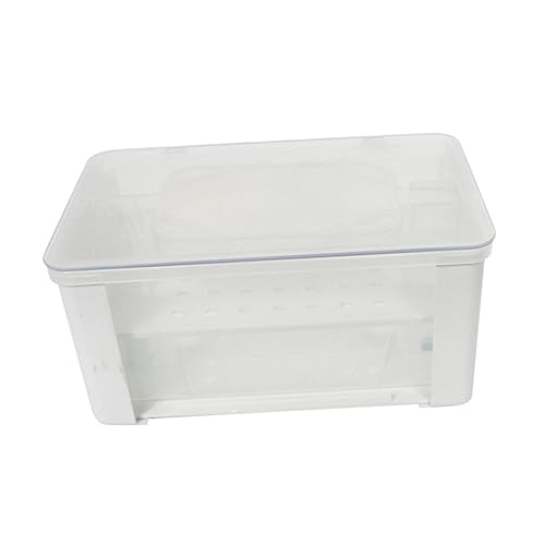 Ipetboom Filter Filterbox Für Schildkrötenbecken Luftfilter Terrarium Bodenfilter Für Fischbecken Glasbehälter Fischglas Schildkrötenbecken Wasserfall Weiß Klein Aquarium Plastik Terrarien von Ipetboom