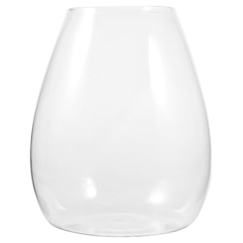 Ipetboom Glas Terrarium Pflanzflasche Klare für Moospflanzen DIY Mikro Landschaft Dekoration für Wohnzimmer Büro Balkon von Ipetboom