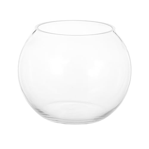 Ipetboom Glasvase Vasen Dekorative Hydrokultur Wasserpflanzen Bürodekor Siehe Blumen Wohndekor Vase Hohe Klare Vase Tischhalter Geformt Aquarium Fischtank Pflanzen Transparent von Ipetboom