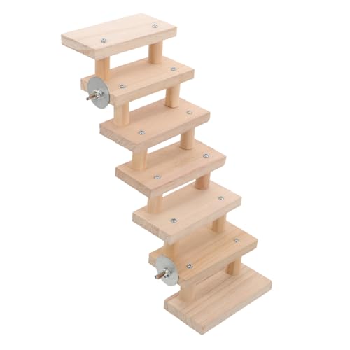 Ipetboom Hamster Kletterleiter Aus Holz Verschleißfestes Spielzeug Für Hamster Und Zwerghamster Kletterbrücke Für Kleintiere Für Käfige Und Freilaufgehege Einfach Zu Reinigen Und Ipetboom Hamster Kletterleiter Aus Holz Verschleißfestes Spielzeug Für Hamster Und Zwerghamster Kletterbrücke Für Kleintiere Für Käfige Und Freilaufgehege Einfach Zu Reinigen Und von Ipetboom