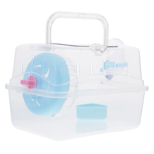Ipetboom Transparenter Hamsterkäfig Tragbare Transportbox Für Kleintiere Multifunktional Und Leicht Für Reisen Mit Hamstern Mäusen Und Frettchen Ipetboom Transparenter Hamsterkäfig Tragbare Transportbox Für Kleintiere Multifunktional Und Leicht Für Reisen Mit Hamstern Mäusen Und Frettchen von Ipetboom