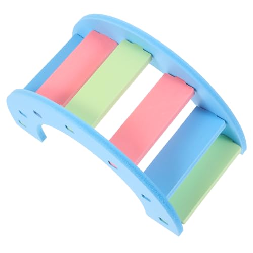 Ipetboom Hamster Kletterbrücke Aus Bunte Regenbogenbrücke Für Kleintiere Spielzeug Für Hamster Rennmäuse Und Meerschweinchen Für Käfigdekoration Und Kletterspielzeug Ipetboom Hamster Kletterbrücke Aus Bunte Regenbogenbrücke Für Kleintiere Spielzeug Für Hamster Rennmäuse Und Meerschweinchen Für Käfigdekoration Und Kletterspielzeug von Ipetboom