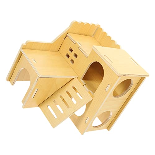 Ipetboom Hamster Versteck Holz Haustier Versteck Mehrzweck Kleintiere Leiter Spielzeug Für Meerschweinchen Ipetboom Hamster Versteck Holz Haustier Versteck Mehrzweck Kleintiere Leiter Spielzeug Für Meerschweinchen von Ipetboom