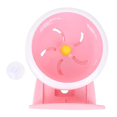 Ipetboom 14 cm Hamster-laufrad – Haustier-trainingsrad Für Hamster Mäuse Und Kleintiere in Weiß Und Einfach Zu Bedienen von Ipetboom