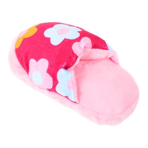 Ipetboom Hundespielzeug Aus Weichem Material Slipper-Design Langlebiges Kaumodell Für Welpen Interaktives Und Sicheres Spielzeug Zur Zahnpflege Zum Spielen Trainieren Und Belohnen von Ipetboom