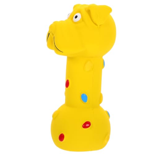 Ipetboom Sound-Spielzeug für Haustiere Zahnspielzeug für Hundespielzeug kleine Hunde Spielzeuge Quietschendes Kauspielzeug für Hunde Welpenspielzeug Hündchen Klangspielzeug Hantel von Ipetboom