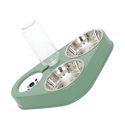Ipetboom Automatischer Wasserspender Für Haustiere Mit 500-ml-flasche Zwei Futternäpfen Leicht Zu Reinigen Für Katzen Und Hunde Ipetboom Automatischer Wasserspender Für Haustiere Mit 500-ml-flasche Zwei Futternäpfen Leicht Zu Reinigen Für Katzen Und Hunde von Ipetboom