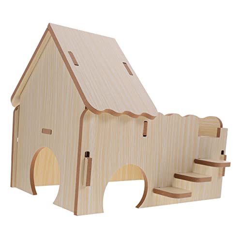 Ipetboom Bemalbares Meerschweinchen-spielhaus Große Holzstruktur Für Meerschweinchen Hamster Ipetboom Bemalbares Meerschweinchen-spielhaus Große Holzstruktur Für Meerschweinchen Hamster von Ipetboom
