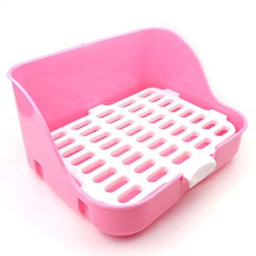 Ipetboom Hund Töpfchen Tablett Haustiertrainingstablett Kaninchen Katzentoilette Käfig Kleintier Toilette Hase Töpfchen Trainer Katzentoilette Für Meerschweinchen Hamster Chinchilla Ipetboom Hund Töpfchen Tablett Haustiertrainingstablett Kaninchen Katzentoilette Käfig Kleintier Toilette Hase Töpfchen Trainer Katzentoilette Für Meerschweinchen Hamster Chinchilla von Ipetboom
