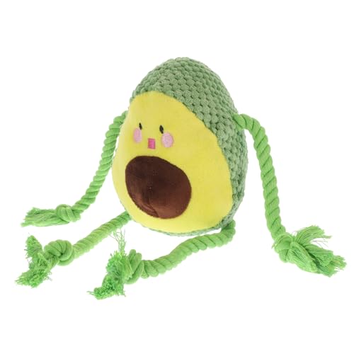 Ipetboom Interaktives Hundespielzeug Mit Quietschfunktion Langlebig Und Weich Für Kauen Und Spielen Für Kleine Bis Mittelgroße Hunde Farbe Grüner Avocado von Ipetboom