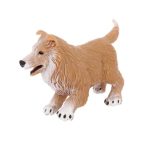 Ipetboom Hundemodell für Realistisches Hundespielzeug Kognitiven Entwicklung Robuste Hundefigur aus Hochwertigem Material für Wohnkultur und von Ipetboom