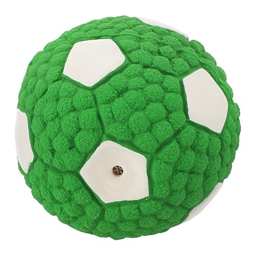 Ipetboom Quietschendes Kauspielzeug Für Hunde Zum Training Der Backenzahnreinigung Interaktives Spiel Und Mittelgroße Hunde Grüne Fußballform Ipetboom Quietschendes Kauspielzeug Für Hunde Zum Training Der Backenzahnreinigung Interaktives Spiel Und Mittelgroße Hunde Grüne Fußballform von Ipetboom