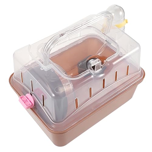 Ipetboom Tragbarer Hamster-reisetransportkäfig Haustier-transportbox Leicht Zugänglicher Outdoor-hamstertransporter für Reisen und Outdoor-aktivitäten Ipetboom Tragbarer Hamster-reisetransportkäfig Haustier-transportbox Leicht Zugänglicher Outdoor-hamstertransporter für Reisen und Outdoor-aktivitäten von Ipetboom