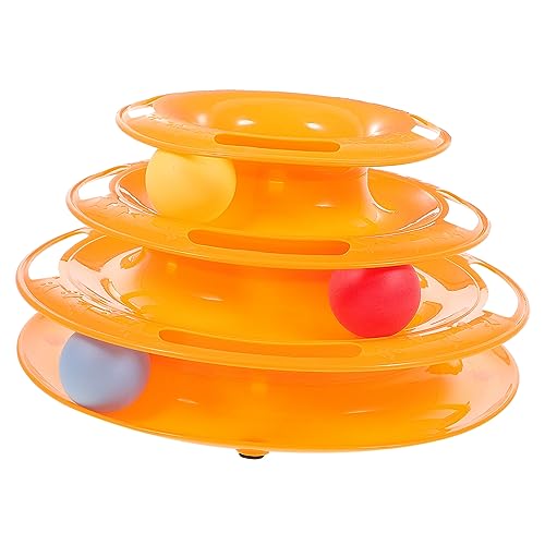 Ipetboom Ballspielzeug für Hunde Trainingsspielzeug für Katze Spielzeuge Katzen-Plattenspieler Cat-Track-Turm Haustier Katze Frettchen Katzen-Teaser Katzenspielzeug Ipetboom Ballspielzeug für Hunde Trainingsspielzeug für Katze Spielzeuge Katzen-Plattenspieler Cat-Track-Turm Haustier Katze Frettchen Katzen-Teaser Katzenspielzeug von Ipetboom