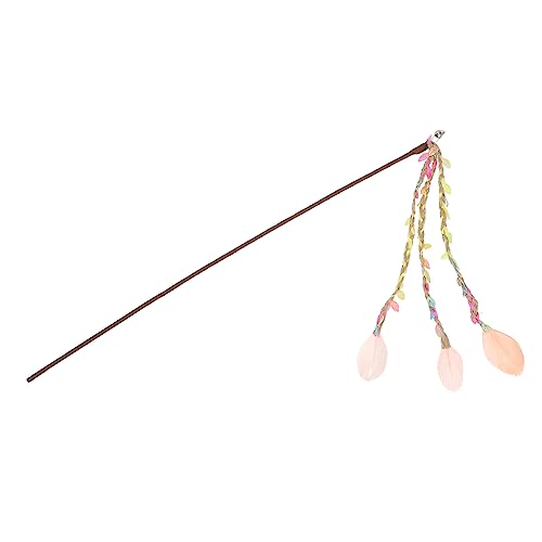Ipetboom Entzückendes Katzenspielzeug Mit Glöckchen – Kätzchen-Spielzeug Zum Necken Interaktives Haustier Stock Ipetboom Entzückendes Katzenspielzeug Mit Glöckchen – Kätzchen-Spielzeug Zum Necken Interaktives Haustier Stock von Ipetboom