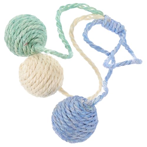 Ipetboom Katzenbälle Spielzeug für Hauskatzen Interaktives Sisal-katzenspielzeug Hängendes Haustierspielzeug Zum Kratzen Spielen und Trainieren Ipetboom Katzenbälle Spielzeug für Hauskatzen Interaktives Sisal-katzenspielzeug Hängendes Haustierspielzeug Zum Kratzen Spielen und Trainieren von Ipetboom