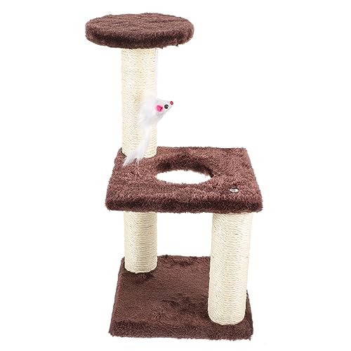 Ipetboom Klettergerüst Für Katzen Aktivitätsbaum Für Katzen Großer Kratzbaum Katzenbedarf Dreischichtiger Katzenkratzer Krallenspielzeug Für Katzen Hängende Kugel Papierrohr Mehrschichtig Ipetboom Klettergerüst Für Katzen Aktivitätsbaum Für Katzen Großer Kratzbaum Katzenbedarf Dreischichtiger Katzenkratzer Krallenspielzeug Für Katzen Hängende Kugel Papierrohr Mehrschichtig von Ipetboom