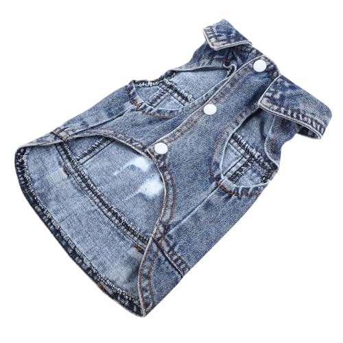 Ipetboom Hundekleidung Coole Haustier-Jeansweste Für Welpen Größe M Outfits Für Hunde Weste Ipetboom Hundekleidung Coole Haustier-Jeansweste Für Welpen Größe M Outfits Für Hunde Weste von Ipetboom