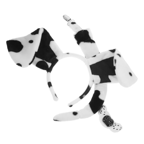 Ipetboom Leichtes Welpen Ohr Stirnband aus Sicherem Material Tierisches Kostümzubehör für Fasching Party und Rollenspiele Niedliche Hundekostüm Accessoires für Kreative Fotos und von Ipetboom