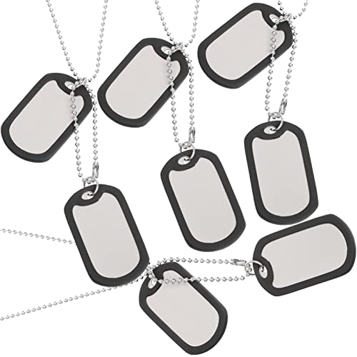 Ipetboom Mode-Halskette 4 PCs Silencers Hunde Tags Chains Stilvolle Anhänger Alloy Ball Chains Chic Pullover Ketten Trendige Halsketten Ipetboom Mode-Halskette 4 PCs Silencers Hunde Tags Chains Stilvolle Anhänger Alloy Ball Chains Chic Pullover Ketten Trendige Halsketten von Ipetboom