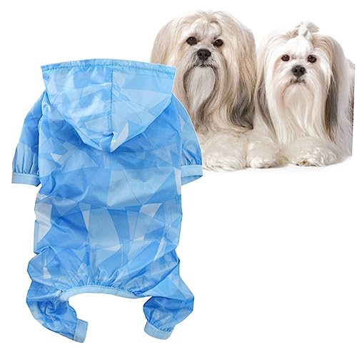 Ipetboom Sommerliche Hundekleidung Aus Dünnem Atmungsaktivem Material Uv-Schutzanzug Für Kleine Hunde Und Katzen Himmelblau Für Sonnige Tage Und Empfindliche Haut Ipetboom Sommerliche Hundekleidung Aus Dünnem Atmungsaktivem Material Uv-Schutzanzug Für Kleine Hunde Und Katzen Himmelblau Für Sonnige Tage Und Empfindliche Haut von Ipetboom