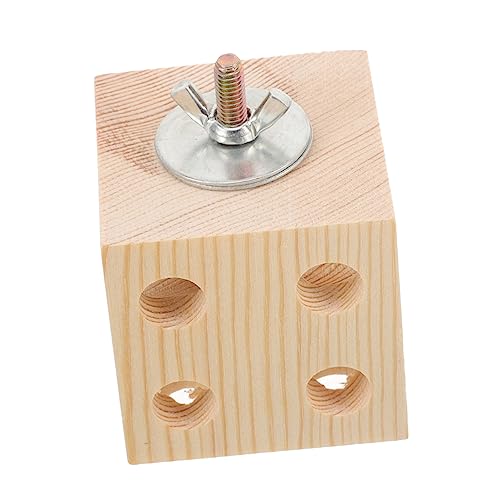 Ipetboom Papagei-kauspielzeug Mit Kuscheligem Knochen Vogelspielzeug-Set Für Bis Mittelgroße Vögel Holzblock-Spielzeug-Puzzle Ipetboom Papagei-kauspielzeug Mit Kuscheligem Knochen Vogelspielzeug-Set Für Bis Mittelgroße Vögel Holzblock-Spielzeug-Puzzle von Ipetboom