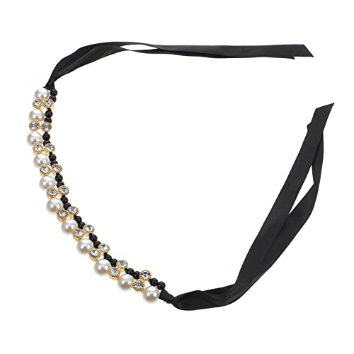 Ipetboom Pet Halsband Mit Perlen Und Schleife Verstellbares Hunde-Halsband Für Partys Und Kostüme Elegantes Accessoire Für Haustiere von Ipetboom
