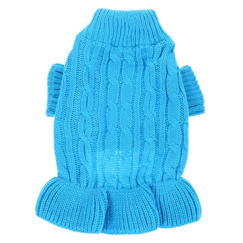 Ipetboom Modische Gemütliche Weste für Hunde Weicher Pullover mit Hohem Kragen für Welpen Haustierkleidung Ipetboom Modische Gemütliche Weste für Hunde Weicher Pullover mit Hohem Kragen für Welpen Haustierkleidung von Ipetboom