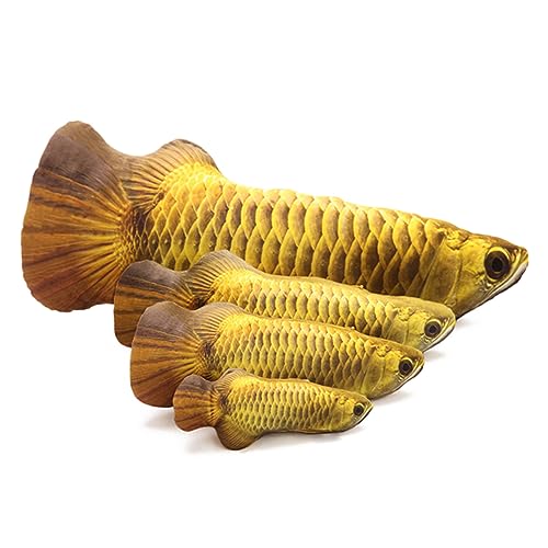 Ipetboom Spielzeug Fischpuppe Katze Fisch Kissen Haustier Arowana von Ipetboom