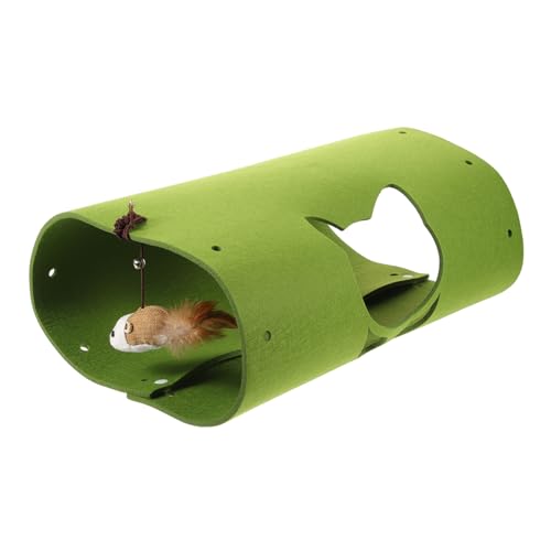 Ipetboom Faltbarer Katzentunnel Spielzeug Interaktives Rohr Für Indoor-Katzen Spieltunnel Mauseloch Zufällige Farbe Ipetboom Faltbarer Katzentunnel Spielzeug Interaktives Rohr Für Indoor-Katzen Spieltunnel Mauseloch Zufällige Farbe von Ipetboom