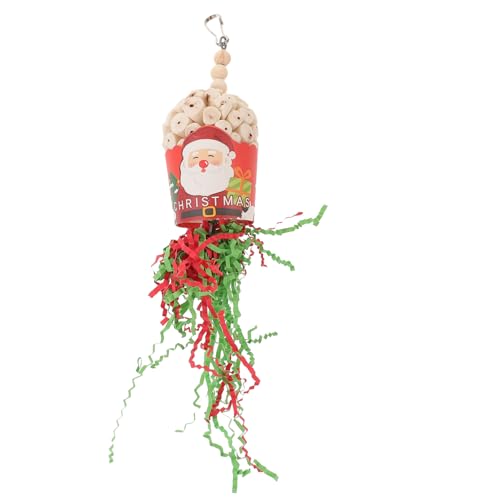 Ipetboom Spielzeug Zum Papageien Zerkleinern Spielzeug Papageien-weihnachtsspielzeug Futterspielzeug Für Vögel Kauspielzeug Für Vögel Zubehör Für Sittichkäfige Weicher Ball Hölzern Hängend Ipetboom Spielzeug Zum Papageien Zerkleinern Spielzeug Papageien-weihnachtsspielzeug Futterspielzeug Für Vögel Kauspielzeug Für Vögel Zubehör Für Sittichkäfige Weicher Ball Hölzern Hängend von Ipetboom