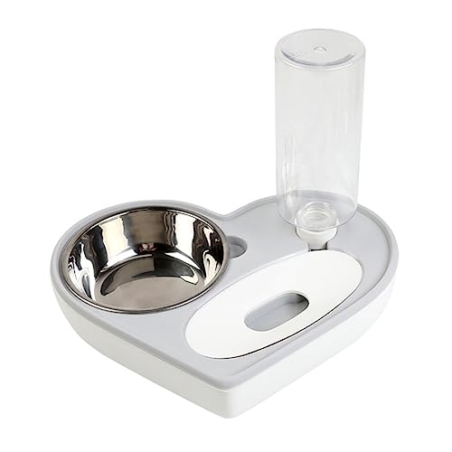 Ipetboom Wasserspender Für Katzen Automatischer Wassernapf Hunde Wasserbrunnen Automatische Hundetränke Wasserspender Für Hunde Hund Katzenfutter Doppelnapf Für Hunde Wasserschale Haustier von Ipetboom