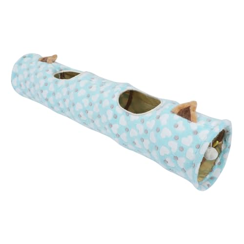 Ipetboom Katzentunnel-Spielzeug Kätzchentunnel für Hauskatzen Weicher Plüsch Quietschender Katzentunnel Ipetboom Katzentunnel-Spielzeug Kätzchentunnel für Hauskatzen Weicher Plüsch Quietschender Katzentunnel von Ipetboom